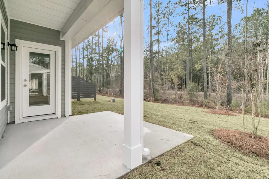 Exterior details and patio area of a home in , Summerville (Image 3). Exterior details and patio area of a home in , Summerville (Image 3).