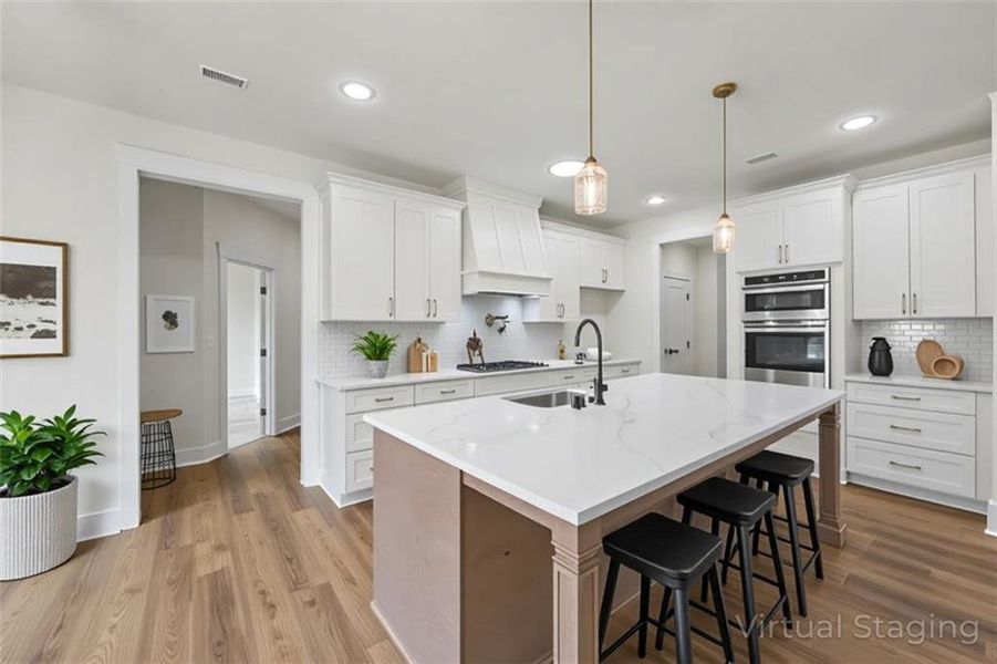 Furnished interior view inside a new home in , Gainesville (Image 12).