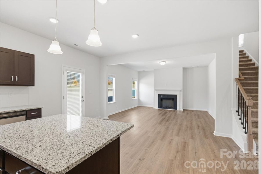 Furnished interior view inside a new home in Catawba Trace, Catawba (Image 14). Furnished interior view inside a new home in Catawba Trace, Catawba (Image 14).