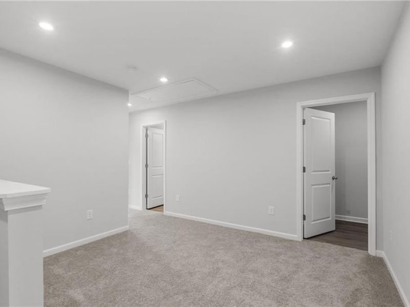 Spacious, unfurnished interior of a new home in Stegall Village, Cartersville (Image 18). Spacious, unfurnished interior of a new home in Stegall Village, Cartersville (Image 18).