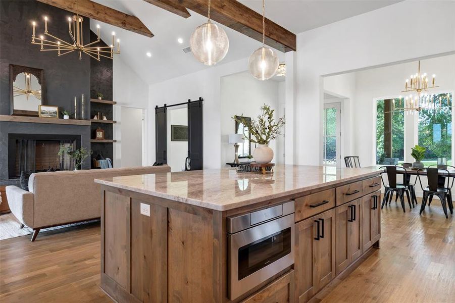 Furnished interior view inside a new home in , Granbury (Image 13).