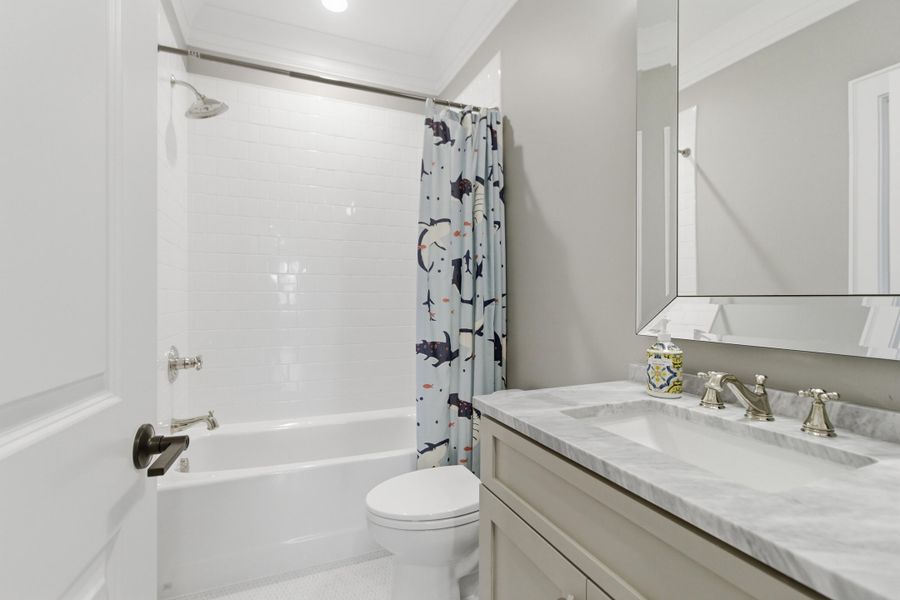 Furnished interior view inside a new home in , Mount Pleasant (Image 61).
