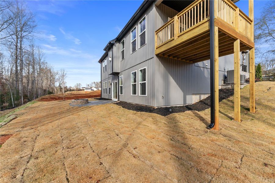 Exterior details and patio area of a home in South Park, Piedmont (Image 21). Exterior details and patio area of a home in South Park, Piedmont (Image 21).
