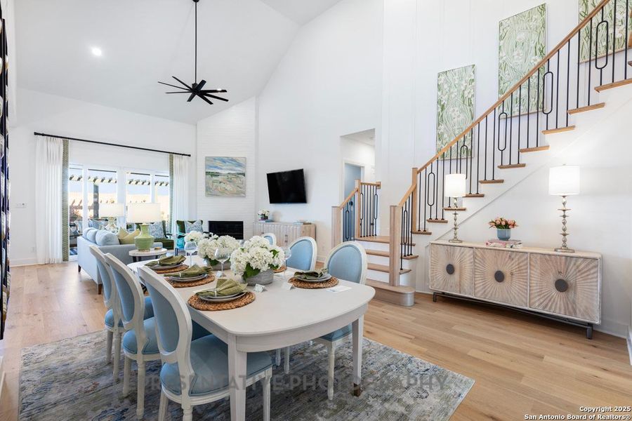 Furnished interior view inside a new home in Mont Blanc, Schertz (Image 16).