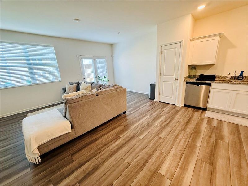 Furnished interior view inside a new home in , Palmetto (Image 8).