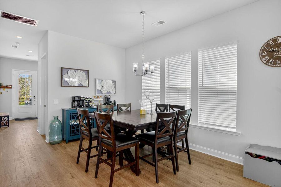 Furnished interior view inside a new home in , Summerville (Image 5).