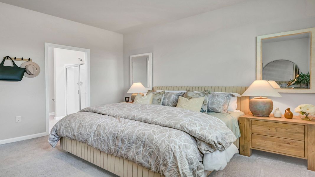 Furnished interior view inside a new home in Mulberry Landing, Orangeburg (Image 13).