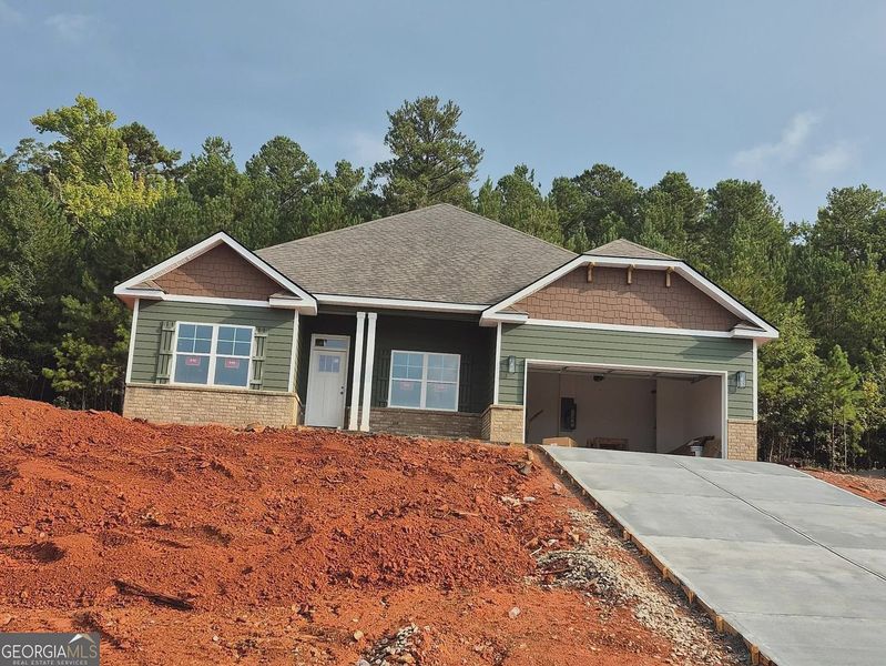 In-progress construction of a new home in Holliday Pass, Griffin, GA (Image 24).