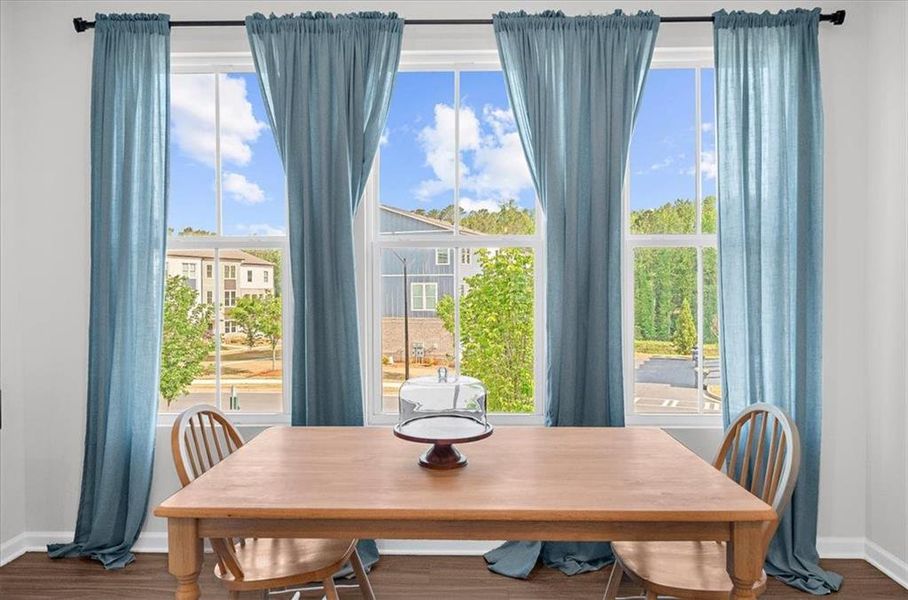 Furnished interior view inside a new home in , Acworth (Image 42).