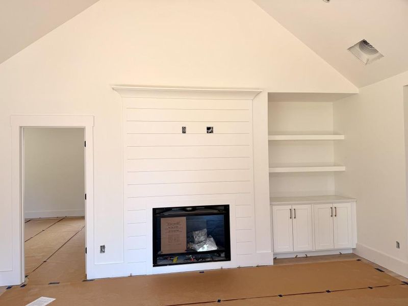 In-progress construction of a new home in Livingstone Park, Kennesaw, GA (Image 38).