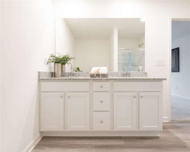 Furnished interior view inside a new home in , Conyers (Image 36). Furnished interior view inside a new home in , Conyers (Image 36).