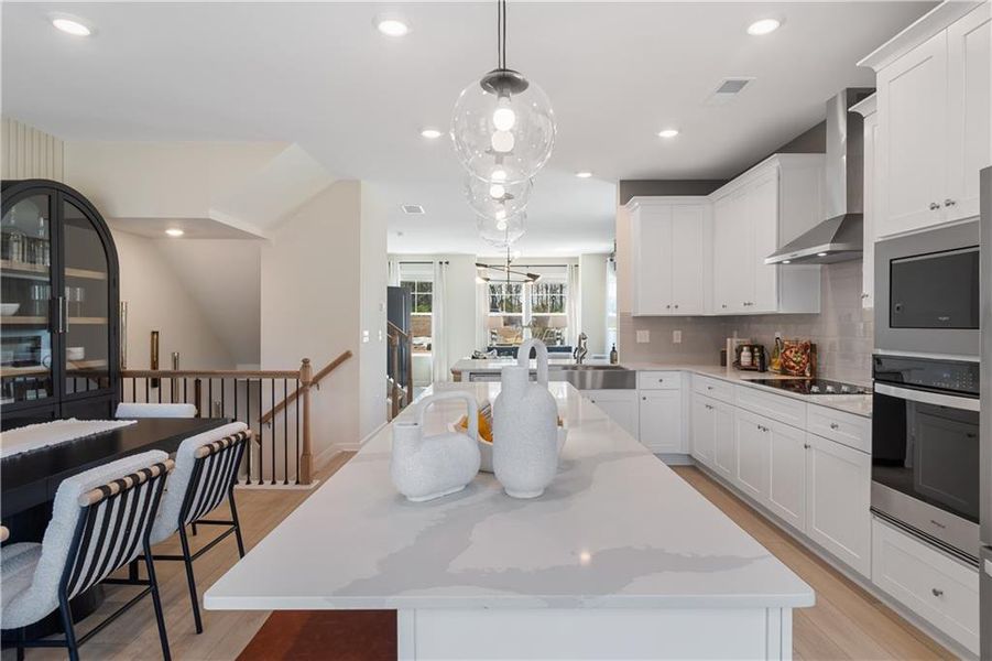 Furnished interior view inside a new home in Daybreak, Newnan (Image 38).