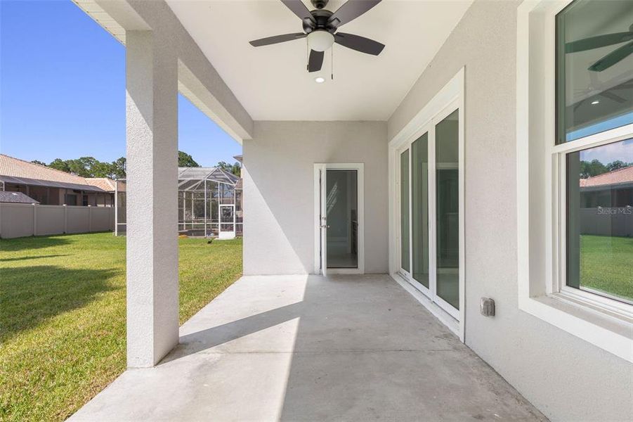 Exterior details and patio area of a home in , Palm Coast (Image 28).
