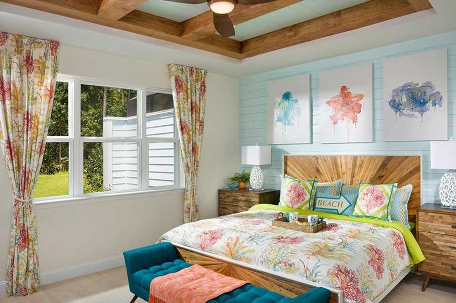 Representative furnished interior of a home built from the Antigua by Minto Communities in Latitude Margaritaville Hilton Head, Hardeeville (Image 9). Representative furnished interior of a home built from the Antigua by Minto Communities in Latitude Margaritaville Hilton Head, Hardeeville (Image 9).