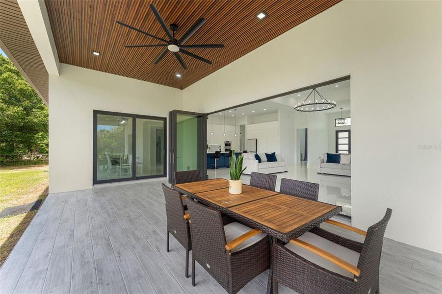 Exterior details and patio area of a home in , Palm Bay (Image 36). Exterior details and patio area of a home in , Palm Bay (Image 36).