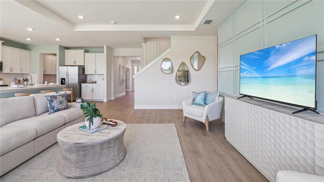 Furnished interior view inside a new home in Briarwood, Alachua (Image 16).