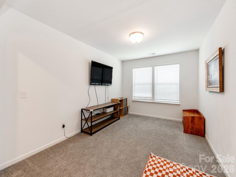 Furnished interior view inside a new home in Sutter's Mill II, Troutman (Image 17).