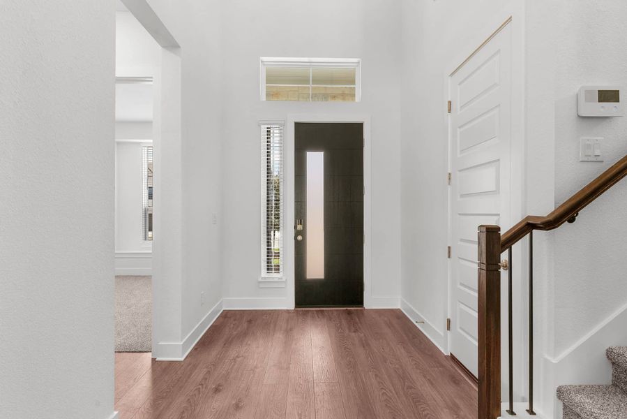 Spacious, unfurnished interior of a new home in Lariat, Liberty Hill (Image 21). Spacious, unfurnished interior of a new home in Lariat, Liberty Hill (Image 21).