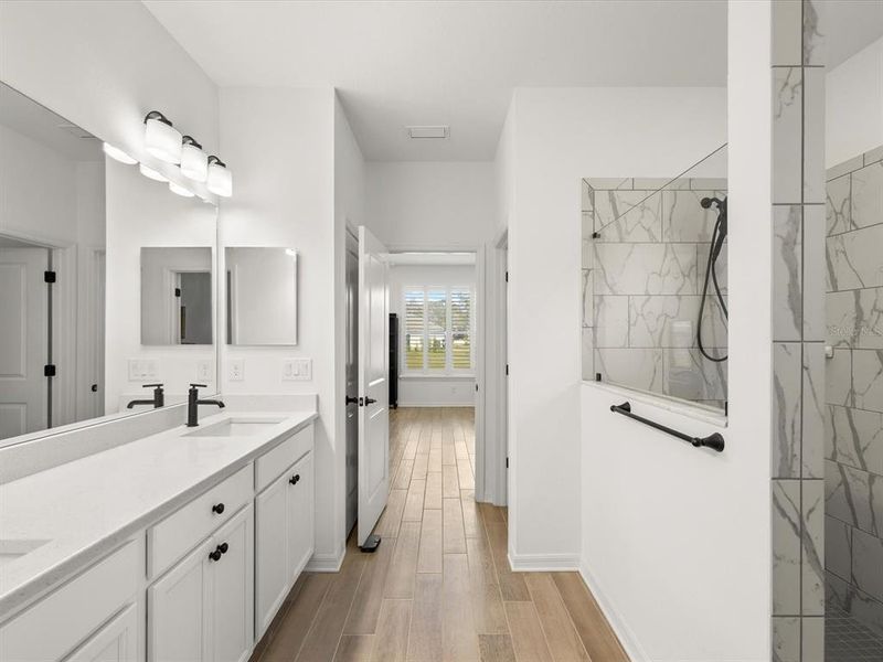 Furnished interior view inside a new home in , Brooksville (Image 19).