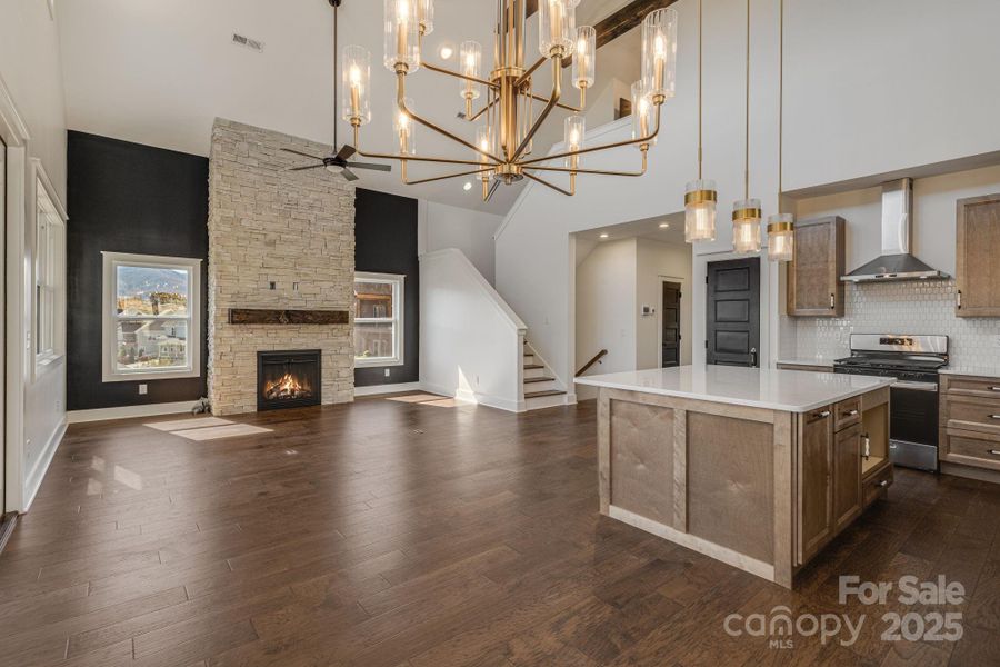 Furnished interior view inside a new home in , Black Mountain (Image 8).