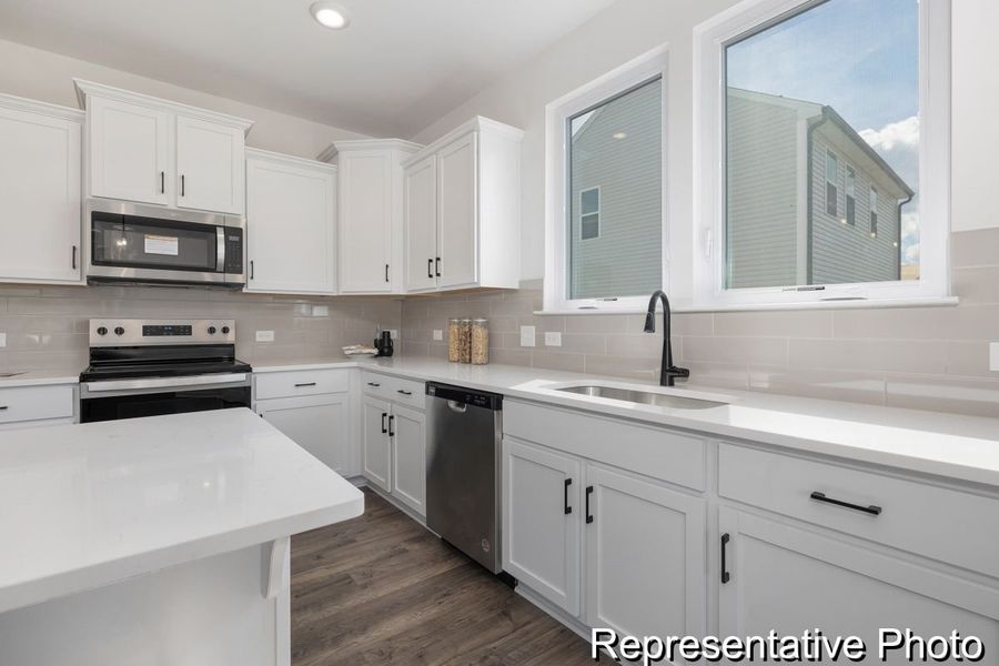 Furnished interior view inside a new home in Eagles Crest, Pageland (Image 5). Furnished interior view inside a new home in Eagles Crest, Pageland (Image 5).