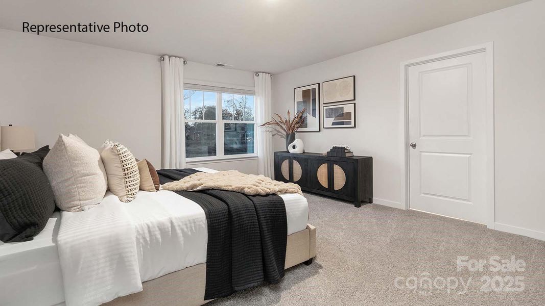 Furnished interior view inside a new home in Clark Creek Landing, Lincolnton (Image 6).
