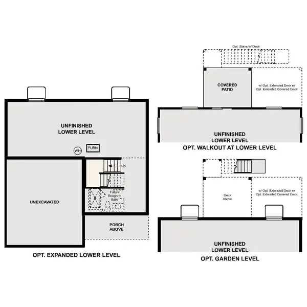 2D floor plan layout for the Fraser | Residence 36204 by Century Communities in The Overlook at Johnstown Farms, Johnstown, CO (Image 18).