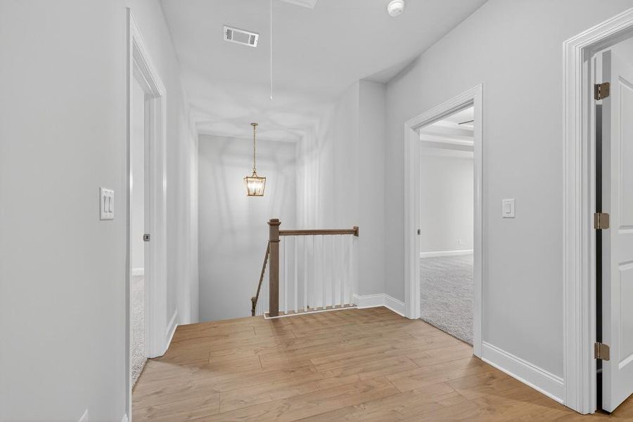 Spacious, unfurnished interior of a new home in Hemingway, Flowery Branch (Image 33). Spacious, unfurnished interior of a new home in Hemingway, Flowery Branch (Image 33).
