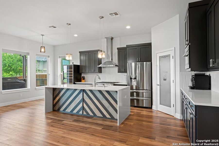 Furnished interior view inside a new home in , Kerrville (Image 7).