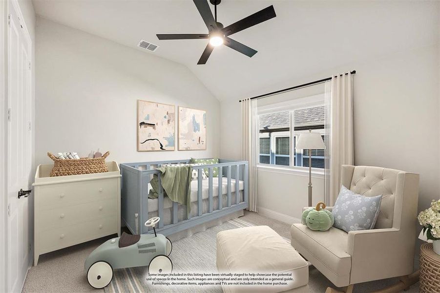 Furnished interior view inside a new home in Eagle Glen 50, Alvarado (Image 7).