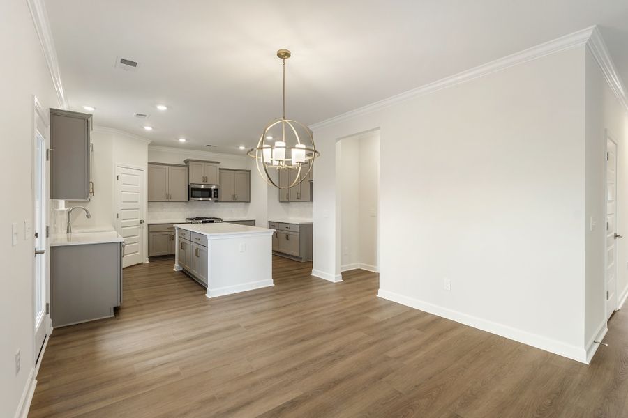 Spacious, unfurnished interior of a new home in Ridgecrest at Midway, Anderson (Image 27).