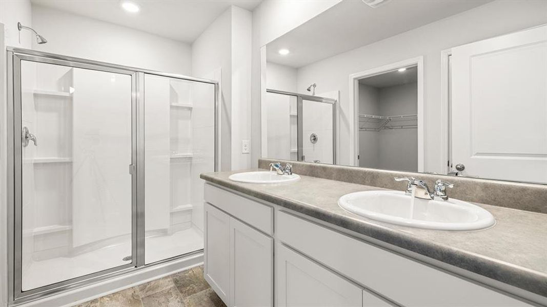 Furnished interior view inside a new home in Poplar Preserve, Newnan (Image 6).