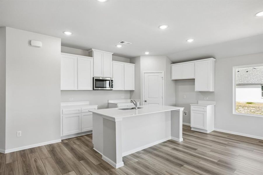 Furnished interior view inside a new home in Santorini, Seagoville (Image 5).