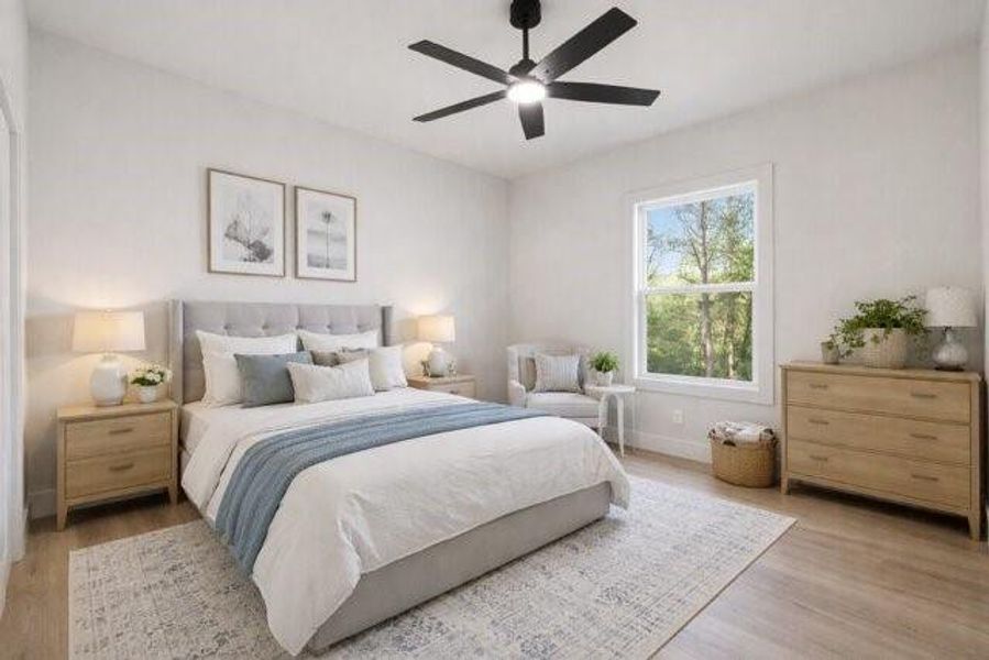 Furnished interior view inside a new home in , Ellijay (Image 13).