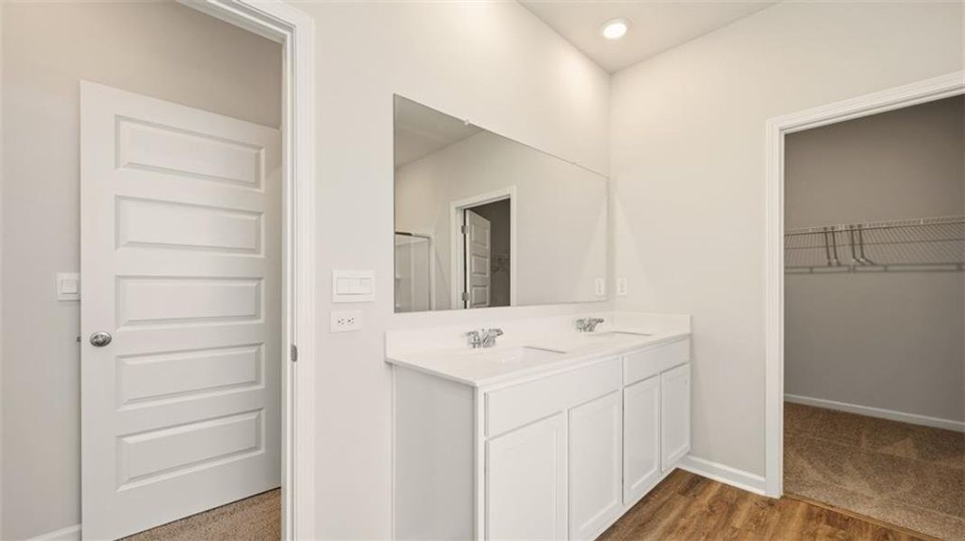 Furnished interior view inside a new home in Kingston Ranch at Lake Oconee, Buckhead (Image 9).