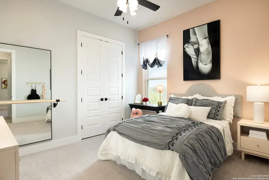 Furnished interior view inside a new home in Parklands Estates, Schertz (Image 6).