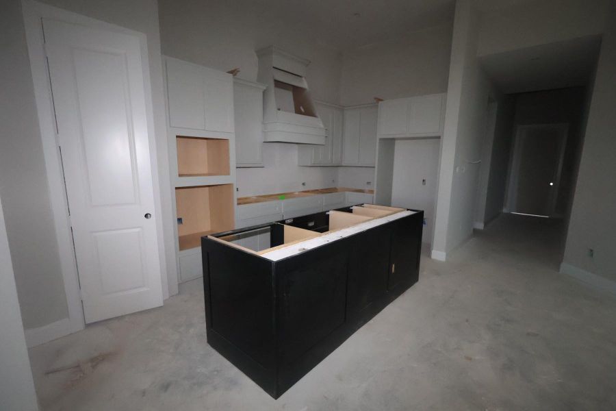 In-progress construction of a new home in ARTAVIA 45' Homesites, Conroe, TX (Image 7).