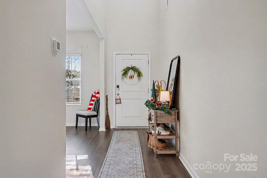 Furnished interior view inside a new home in Shepherds Landing, Mooresville (Image 8).