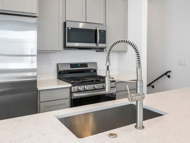 Close-up of interior finishes inside a home in The Commons at Victory Ridge, Colorado Springs (Image 3).