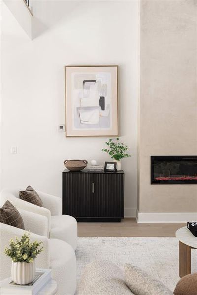 Furnished interior view inside a new home in , Powder Springs (Image 14).
