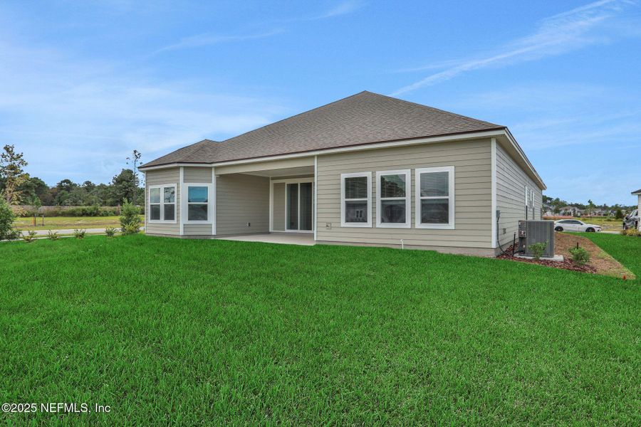 Exterior details and patio area of a home in Hyland Trail, Green Cove Springs (Image 2). Exterior details and patio area of a home in Hyland Trail, Green Cove Springs (Image 2).