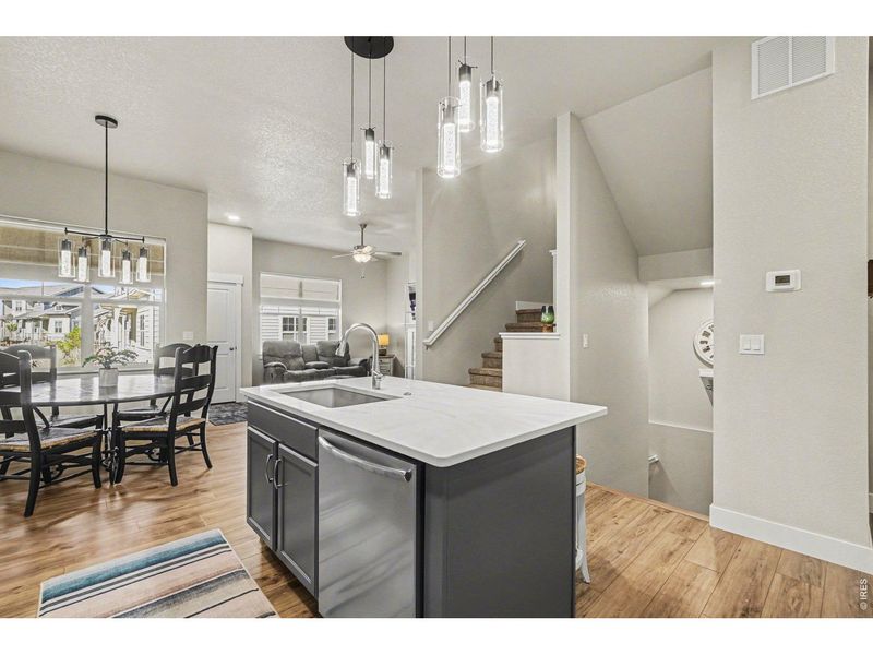 Furnished interior view inside a new home in , Loveland (Image 15).