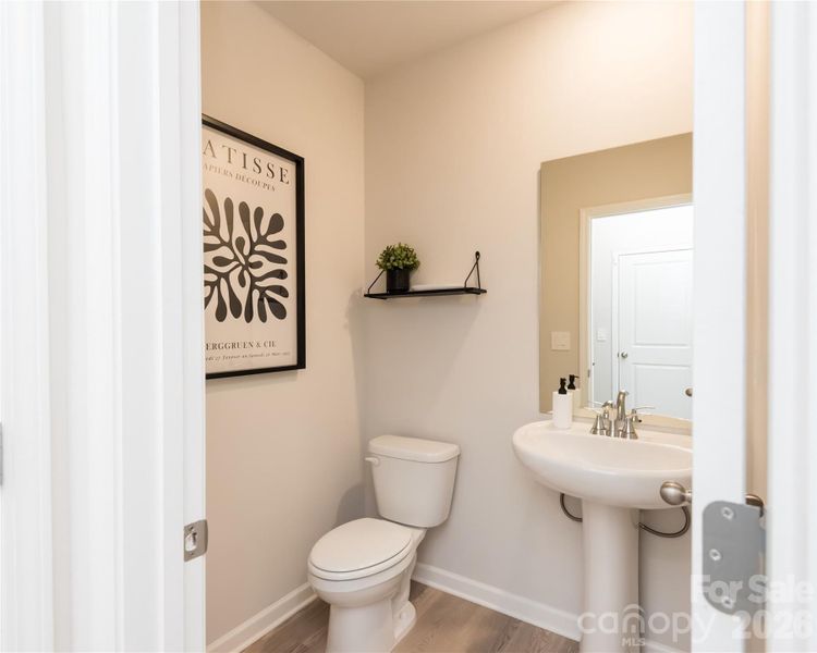 Photo is not of the actual home, but is an inspirational photo of builder’s model home and may depict options, furnishings, and/or decorator features that are not included