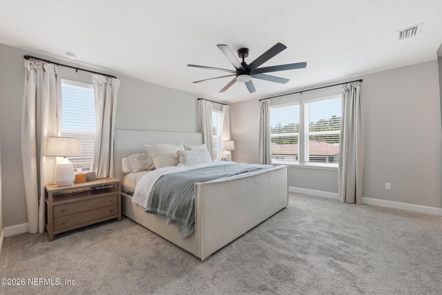 Furnished interior view inside a new home in Tributary, Yulee (Image 11).