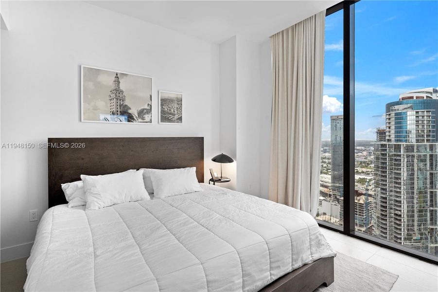 Furnished interior view inside a new home in , Miami (Image 11).