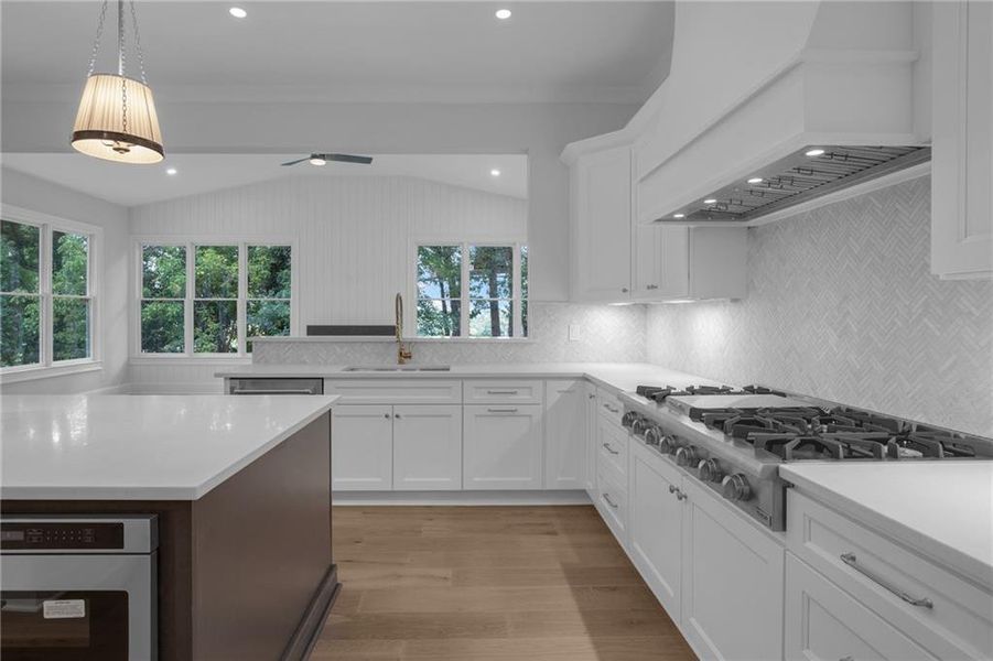 Furnished interior view inside a new home in , Atlanta (Image 30).