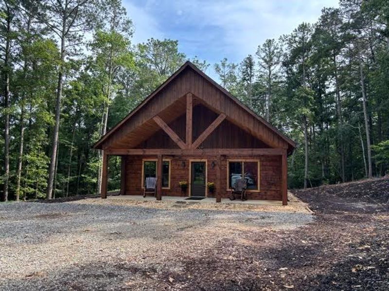 In-progress construction of a new home in , Ellijay, GA (Image 5).