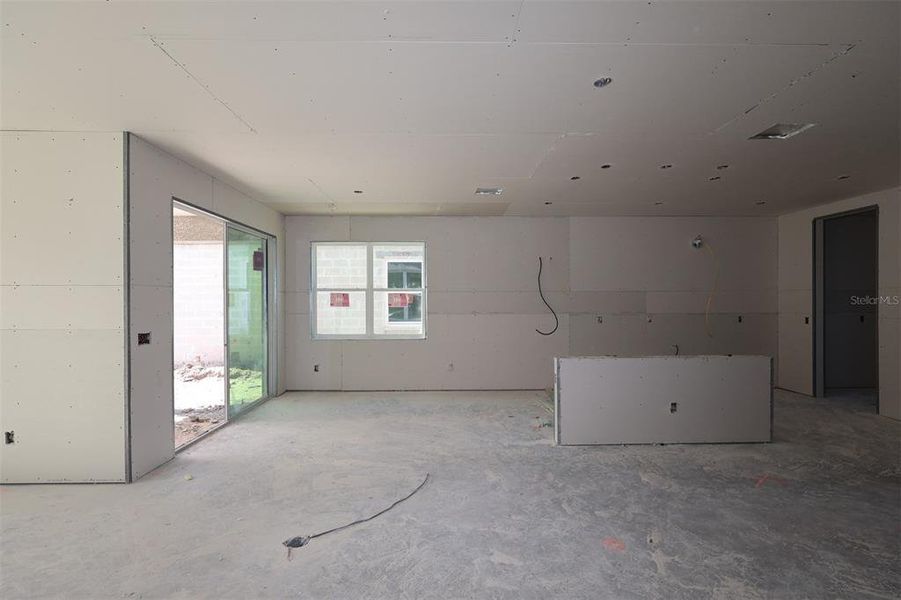 In-progress construction of a new home in Eden at Crossprairie, St. Cloud, FL (Image 11).
