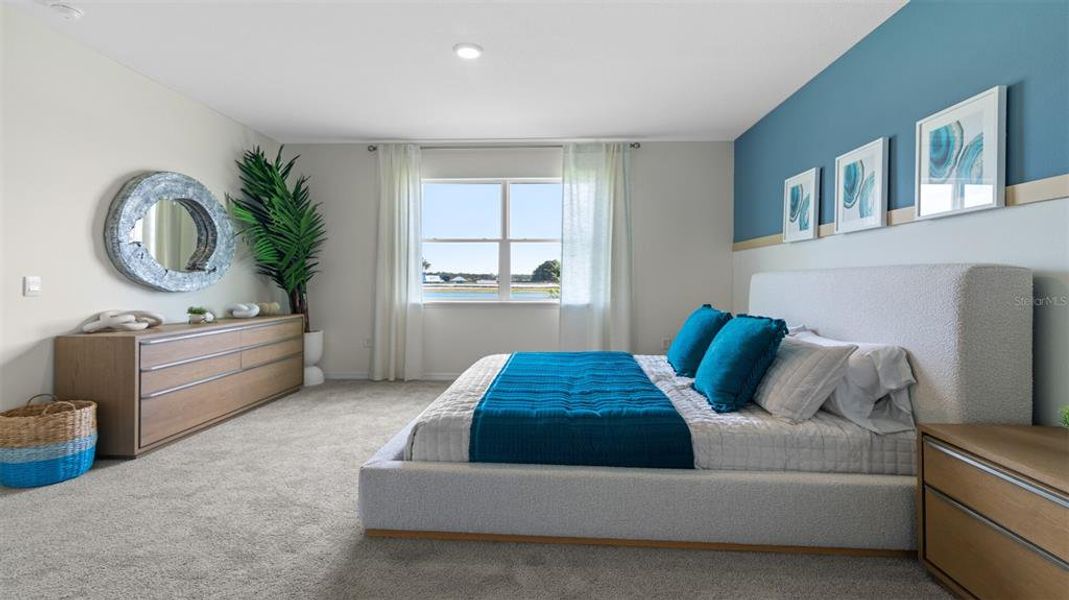 Furnished interior view inside a new home in Archers Mill, Ormond Beach (Image 29).