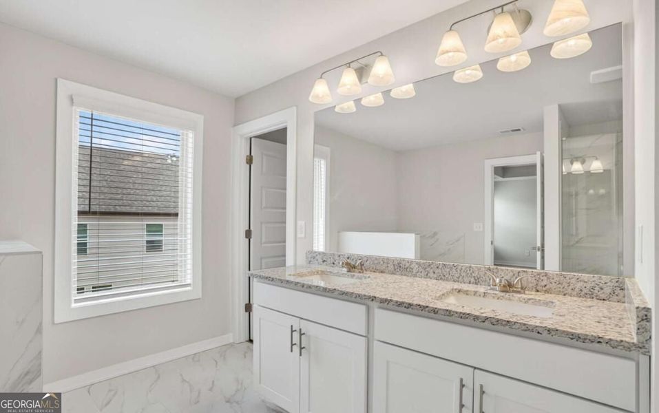 Furnished interior view inside a new home in Patillo Manor, Stockbridge (Image 5).